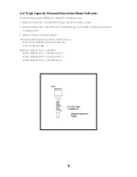 Предварительный просмотр 2 страницы Excalibur Water Systems 2.0" High Capacity Premium Flow Series Installation And Operation Manual