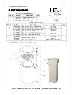 Предварительный просмотр 25 страницы Excalibur Water Systems EWS S25BF Installation And User Manual