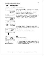 Предварительный просмотр 10 страницы Excalibur Water Systems EWS SPREF24 Installation And User Manual