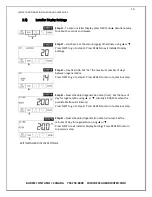 Предварительный просмотр 11 страницы Excalibur Water Systems EWS SPREF24 Installation And User Manual