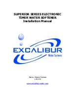 Предварительный просмотр 1 страницы Excalibur Water Systems Superior Series Installation Manual