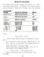 Preview for 12 page of Excalibur 394-P-CS-WSOP Operating Manual