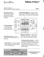 Preview for 1 page of Excalibur 410-V Owner'S Manual