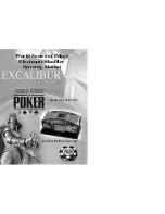 Excalibur 425-WSOP Operating Manual предпросмотр