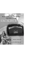 Excalibur 425W-WSOP Operating Manual preview