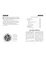 Preview for 2 page of Excalibur 452-2-CC User Manual