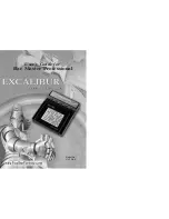 Excalibur Bar Master Professional 414PE-BK User Manual preview