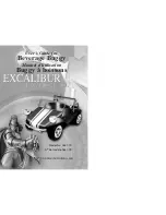 Excalibur Beverage Buggy 0641-CC User Manual preview