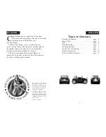 Preview for 2 page of Excalibur Beverage Buggy 0641-CC User Manual