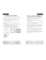 Preview for 5 page of Excalibur Beverage Buggy 0641-CC User Manual