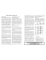 Preview for 3 page of Excalibur DOUBLE SCREEN TALKING GOLF 383-2 Operating Manual