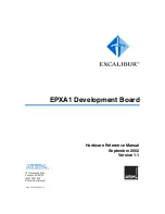 Excalibur Excalibur EPXA1 Hardware Reference Manual предпросмотр