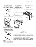 Предварительный просмотр 9 страницы Excalibur Excalibur P95-LP2 Owners & Installation Manual