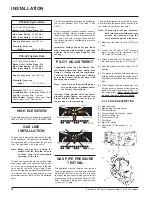 Предварительный просмотр 22 страницы Excalibur Excalibur P95-LP2 Owners & Installation Manual