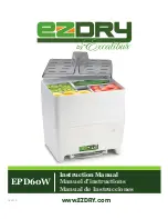 Предварительный просмотр 1 страницы Excalibur EzDry EPD60W Instruction Manual