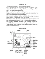 Preview for 5 page of Excalibur Fox Sports Football FX202 Operating Manual