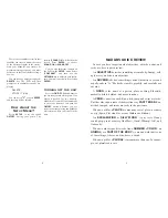 Предварительный просмотр 5 страницы Excalibur MADLIBS 398 Operating Manual