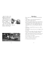 Preview for 9 page of Excalibur Motorized Pool Lounger PR10 User Manual