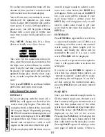 Preview for 10 page of Excalibur NY23 User Manual