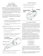 Excalibur Plug & Purify Automatic Nightlight LL03 Owner'S Manual preview