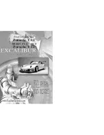 Excalibur Porsche 1:12 User Manual предпросмотр