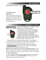 Предварительный просмотр 2 страницы Excalibur RS-251-EDP Operation Manual