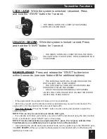 Предварительный просмотр 3 страницы Excalibur RS-260-EDPB Operation Manual