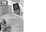 Excalibur TV30 Operating Manual preview