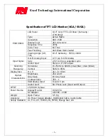 Preview for 7 page of Excel Technology EXO104SV1 Operating Manual