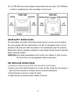 Preview for 3 page of Excel 9079E Operating Manual