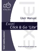 Предварительный просмотр 1 страницы Excel Click & Go 'Lite' User Manual