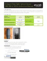 Excel Enbeam Series Instruction Manual preview