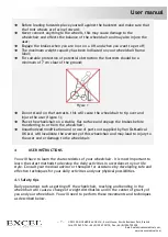 Preview for 8 page of Excel G-Lite Pro User Manual