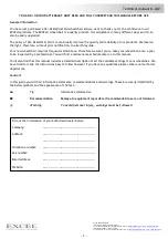 Preview for 2 page of Excel G-Lite Technical Manual