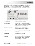 Preview for 5 page of Excel Galaxy Plus User Manual