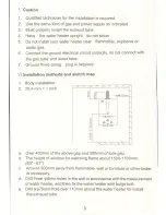 Предварительный просмотр 5 страницы Excel JSQ20-20V Owner'S Manual