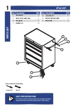 Предварительный просмотр 2 страницы Excel TB2605-X Instruction Manual