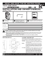 Предварительный просмотр 1 страницы Excel ThinAir TA - ABS Instructions