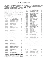 Preview for 9 page of Excel Two Bag Catcher Operator'S Manual