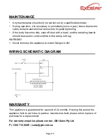 Предварительный просмотр 15 страницы Excelair EOHA22GR Instruction Manual