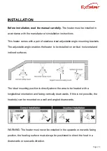 Preview for 13 page of Excelair EOHA24R Instruction Manual