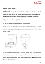 Preview for 15 page of Excelair EOHA24R Instruction Manual