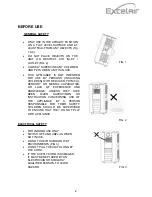 Preview for 3 page of Excelair EPA 16 Instruction Manual