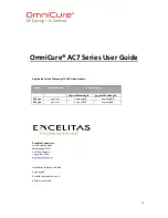 Excelitas Technologies 019-00187R User Manual предпросмотр