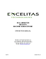 Excelitas Technologies MVS-5770 Series Operation Manual preview