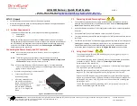 Preview for 1 page of Excelitas Technologies OmniCure AC8-HD Series Quick Start Manual