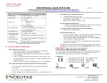 Preview for 2 page of Excelitas Technologies OmniCure AC8-HD Series Quick Start Manual