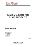 Excelitas Technologies OmniCure S2000 Elite User Manual предпросмотр