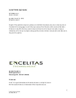 Preview for 2 page of Excelitas Technologies X-Cite XYLIS XT700 Series User Manual