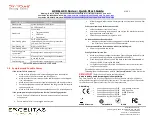 Предварительный просмотр 2 страницы Excelitas OmniCure AC8 Series Quick Start Manual